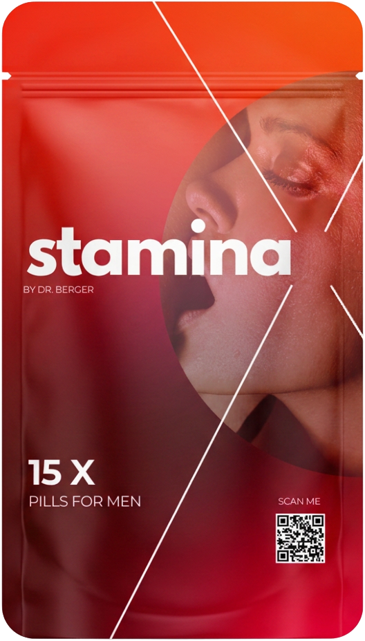 Stamina pack with 15 capsules